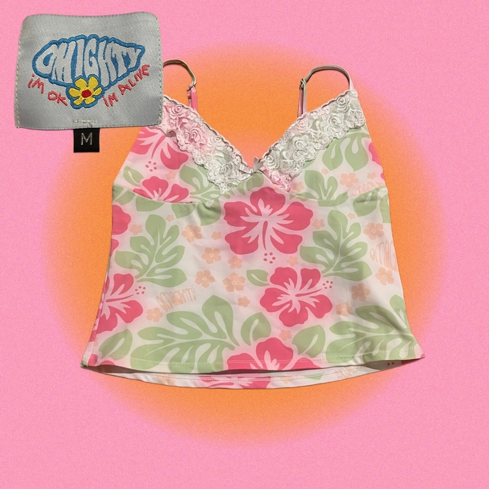 Floral cami